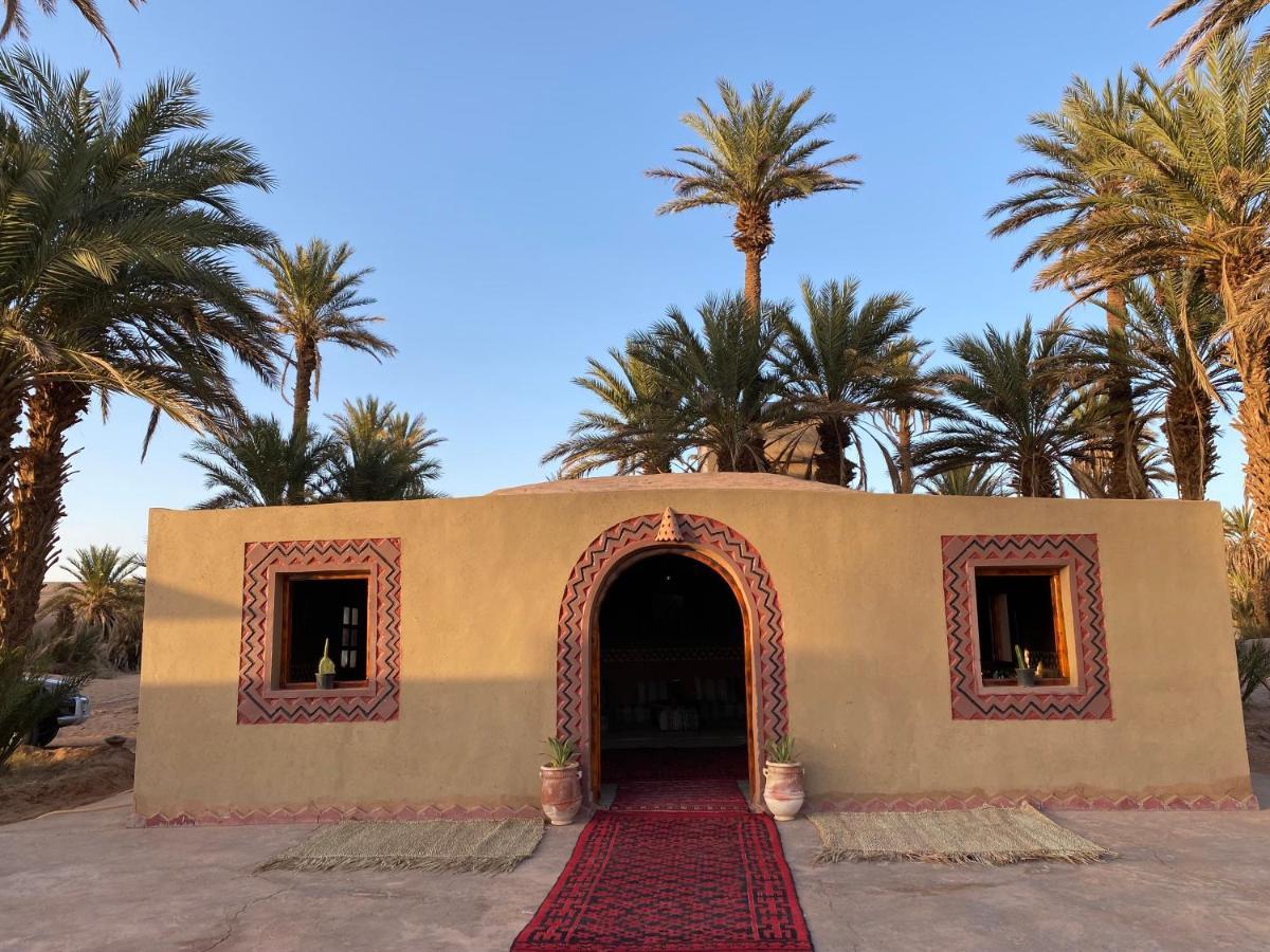 Camp Auberge Sahara Marokko M'Hamid Buitenkant foto