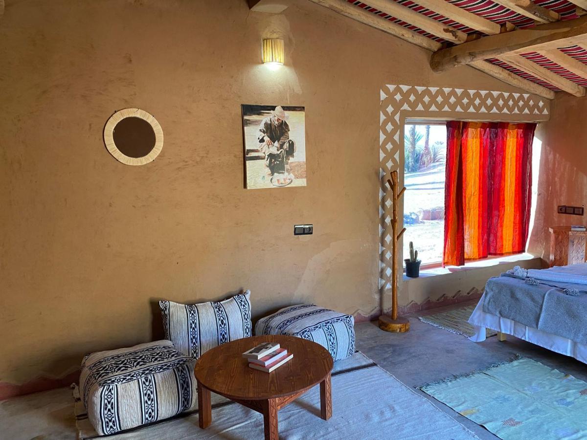 Camp Auberge Sahara Marokko M'Hamid Buitenkant foto