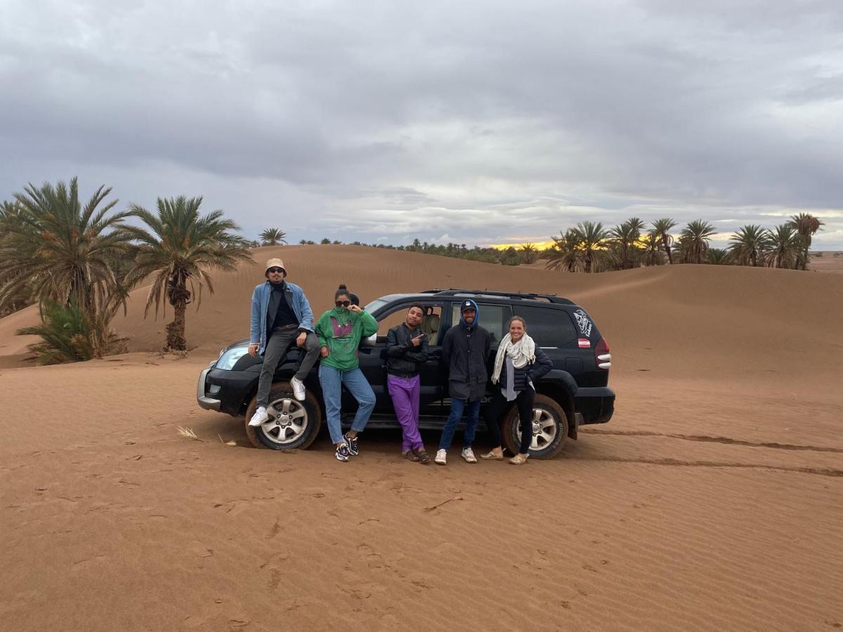 Camp Auberge Sahara Marokko M'Hamid Buitenkant foto