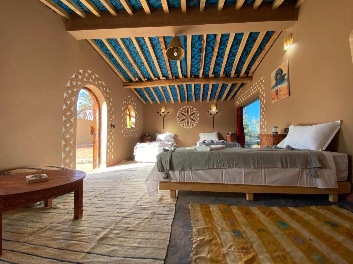 Camp Auberge Sahara Marokko M'Hamid Buitenkant foto