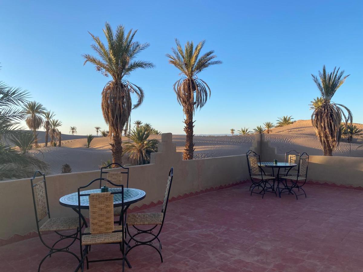 Camp Auberge Sahara Marokko M'Hamid Buitenkant foto