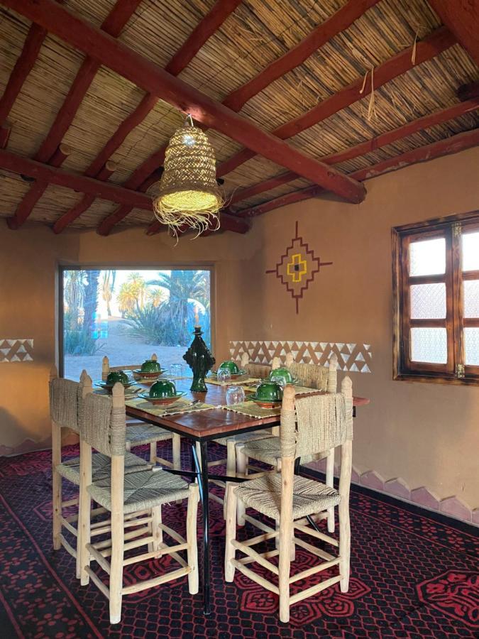 Camp Auberge Sahara Marokko M'Hamid Buitenkant foto