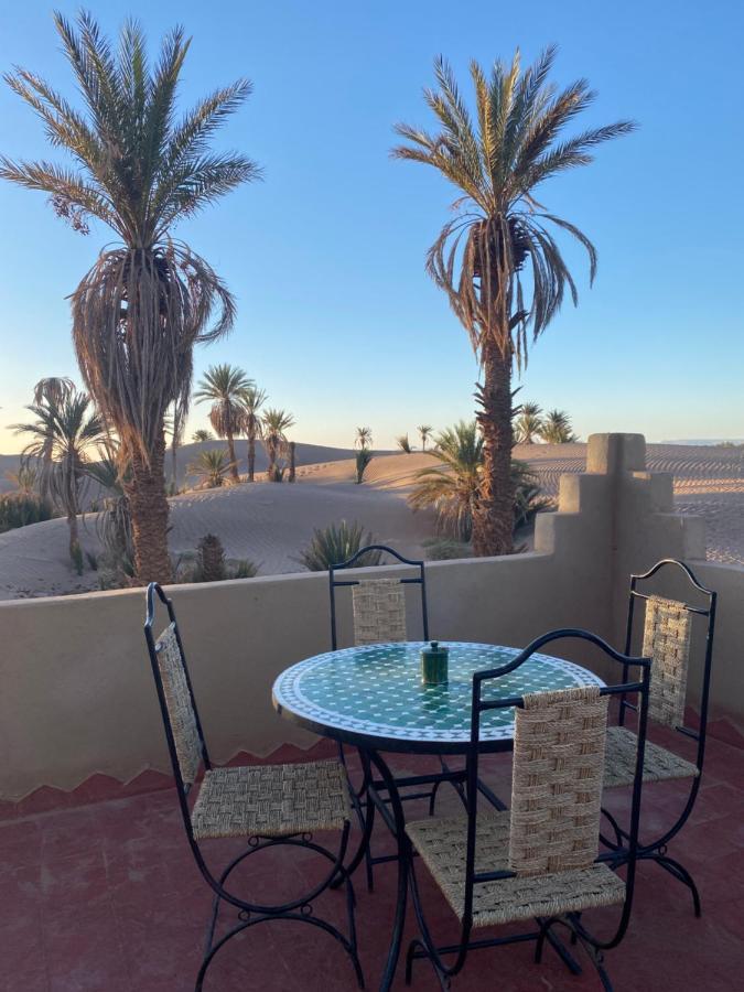 Camp Auberge Sahara Marokko M'Hamid Buitenkant foto