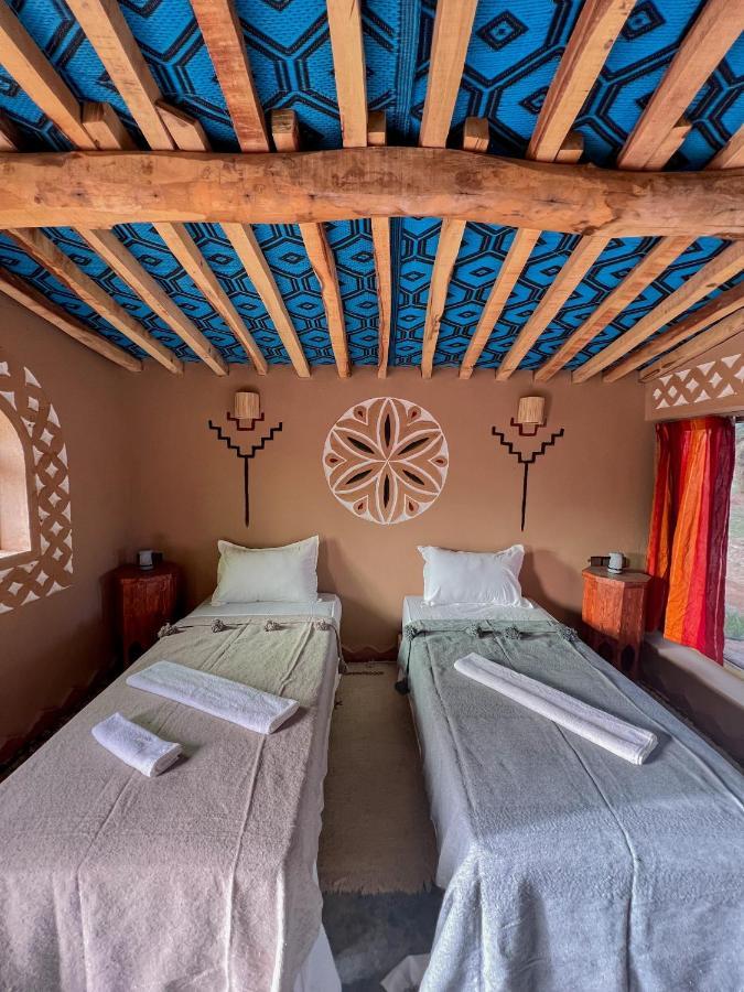 Camp Auberge Sahara Marokko M'Hamid Buitenkant foto